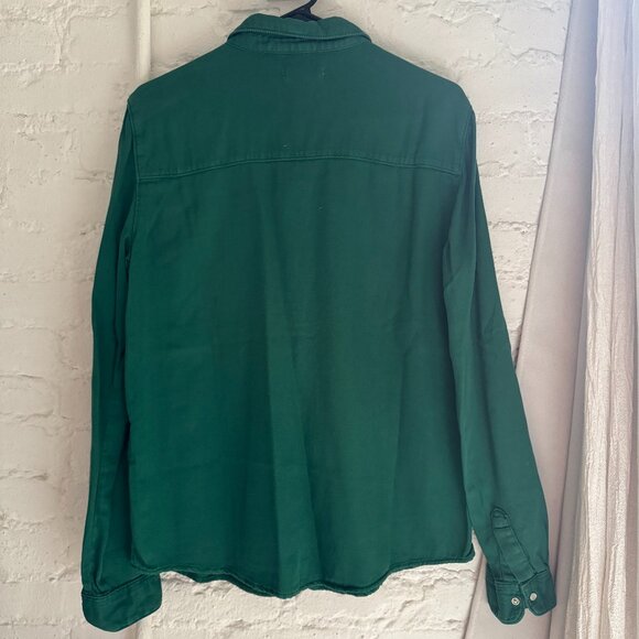 Ba&sh denim green shirt - Picture 3 of 4
